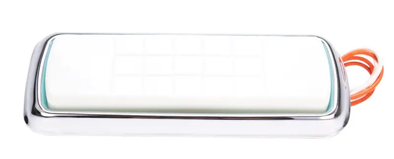 Dome Lamp Assembly - Chrome Cream - 55-59 Chevy GMC Truck