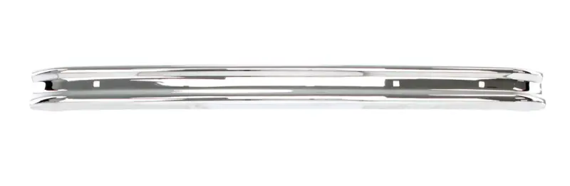 Rear Bumper - Beveled - Chrome - 48-52 Ford F1 F2 Flareside Bed; 53-72 F100 F250 Flareside Bed