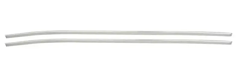 Door & Quarter Top Edge Molding Set (4pcs Anodized Aluminum) - 70-74 Plymouth Barracuda (Coupe)