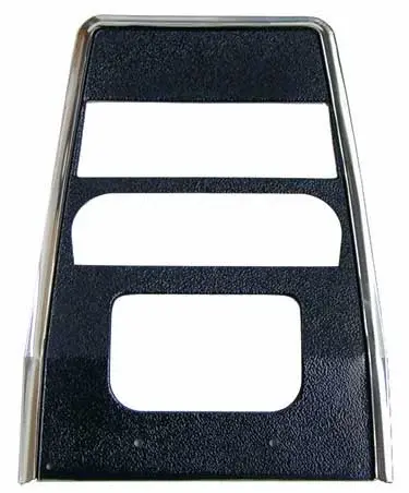 Center Dash Bezel - Models without A/C - 67-68 Camaro