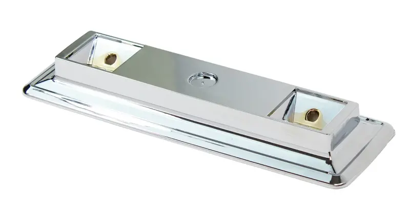 Rear Armrest Base - Chrome - 66-70 Dodge Plymouth B-Body