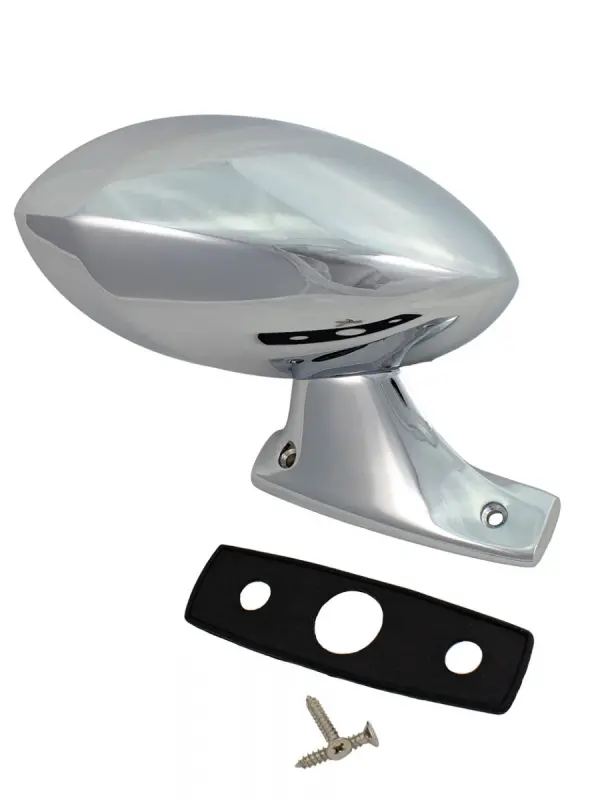 Outside Mirror - Sport Style - Chrome - Manual - RH - Dodge Plymouth 70 E Body