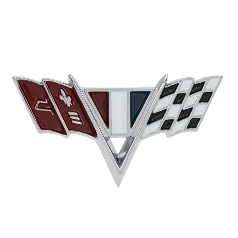Fender Emblem - V-Flag - LH or RH - 67 Camaro 65-67 Chevy II Nova Chevelle