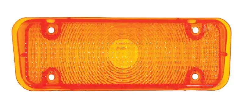 Park Lamp Lens - Amber - LH - 71-72 Chevy Truck Blazer Suburban