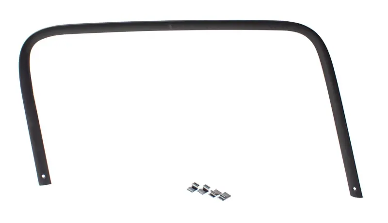 Door Glass Molding Trim Panel - Inner - Black - RH - 55-59 Chevy GMC Truck