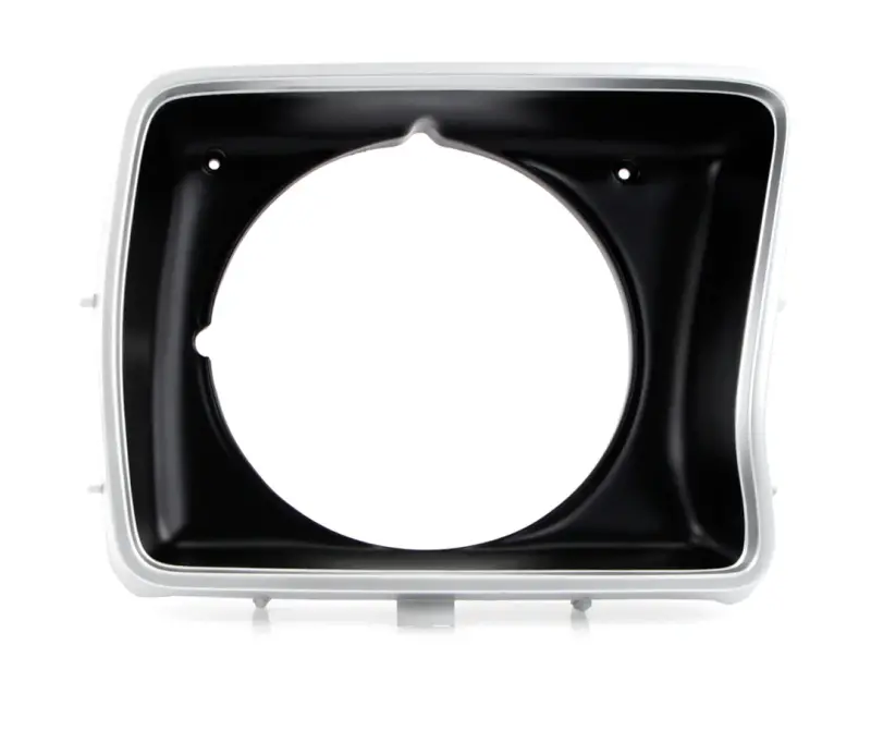 Headlight Bezel - Silver/Black - Round - RH - 78-79 F100 F150 F250 Bronco