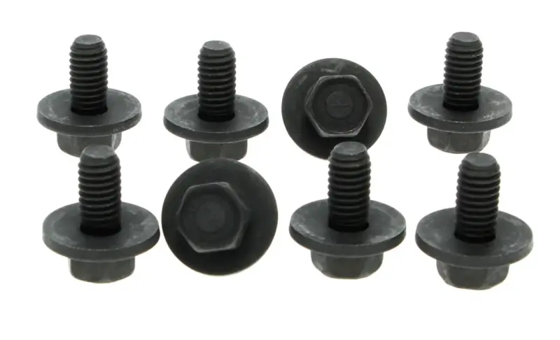 Hood and Hinge Bolt Set - 8pcs - 64-68 Chevelle El Camino Chevy II Nova; 67-69 Camaro Firebird