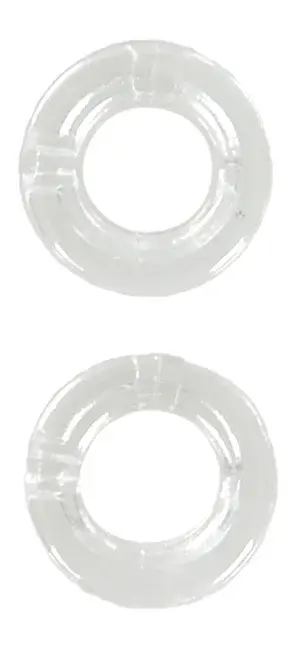 Dash Side Vent Clear Pull Knob Ferrules - LH/RH Pair - 68 Camaro Firebird