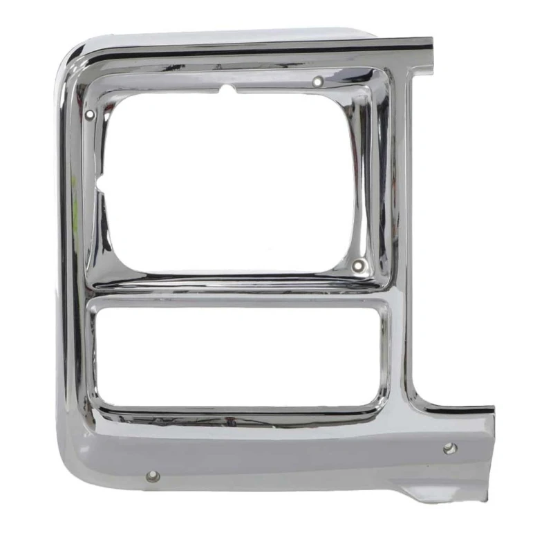 Headlamp Bezel - RH - Chrome - Square Headlight - 80 Chevy GMC CK Truck SUV
