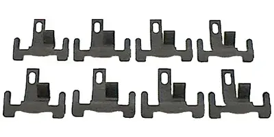 Lower Front Windshield Molding Clip Set (8pcs) -  68-75 Chevy II Nova; 67-69 Camaro Firebird; 63-64 Impala