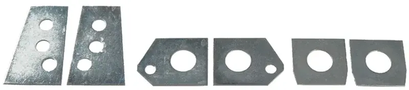 Subframe Mount Repair Plate Set - 67-74 Camaro Firebird Nova