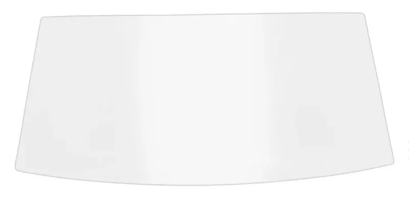 Back Glass - Clear - 66-67 Dodge Plymouth B-Body 2DR Hardtop