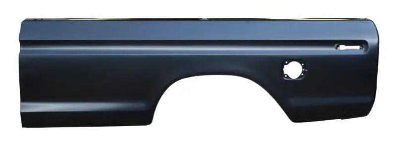 Bedside - Outer - Long Bed LH w/ 1 Gas Hole - 73-79 F100 F150 F250 F350