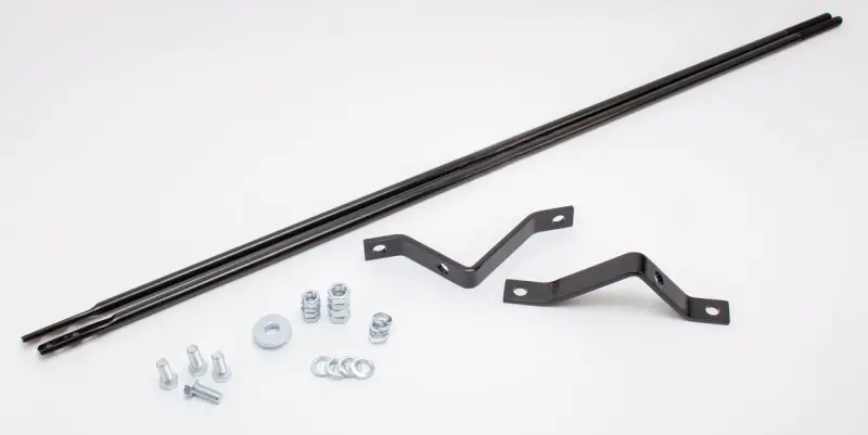 Fender to Firewall Brace Kit - Black - Pair - 47-55 Chevy Pickup Truck Suburban