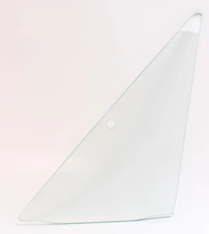Vent Glass - Clear - LH - 66-67 Dodge Plymouth B-Body 2DR Hardtop, Convertible, 2/4DR Sedan & Wagon