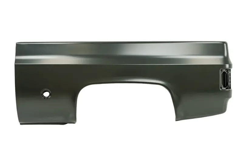 Bedside - OE Style w Round Gas Hole - LH - 73-76 Chevy GMC CK Fleetside Short Bed Truck
