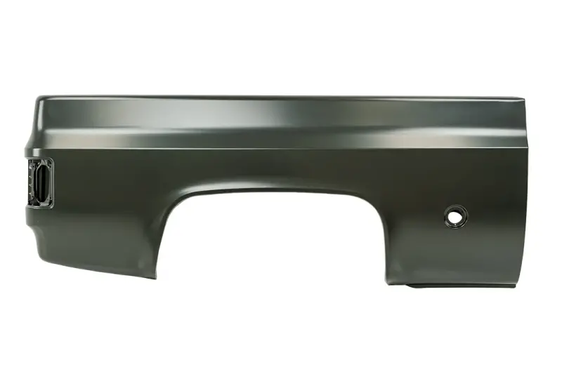Bedside - OE Style w Round Gas Hole - RH - 73-76 Chevy GMC CK Fleetside Short Bed Truck