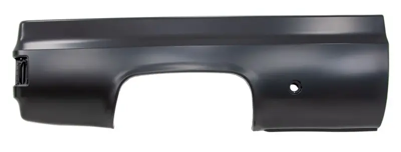 Bedside - OE Style w Round Gas Hole - RH - 73-76 Chevy GMC Long Bed Truck