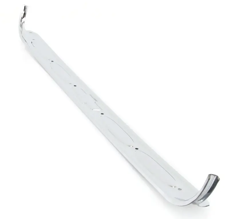 Door Sill Plate - Chrome - Bowtie - LH or RH - 60-66 Chevy GMC CK Truck