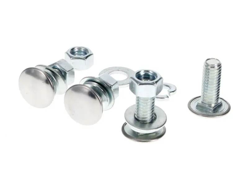 Rear License Plate Bracket Bolt Set - 67-87 Chevy GMC C/K Pickup; 67-91 Suburban; 69-71 Blazer; 70-91 Jimmy