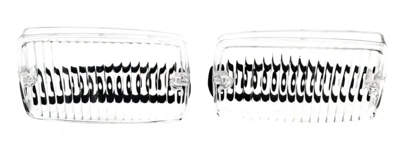 Park Lamp Lenses and Gaskets - Clear - LH/RH Pair - 70-72 Valiant Duster Scamp (except 71-72 Sharktooth Grille Style)
