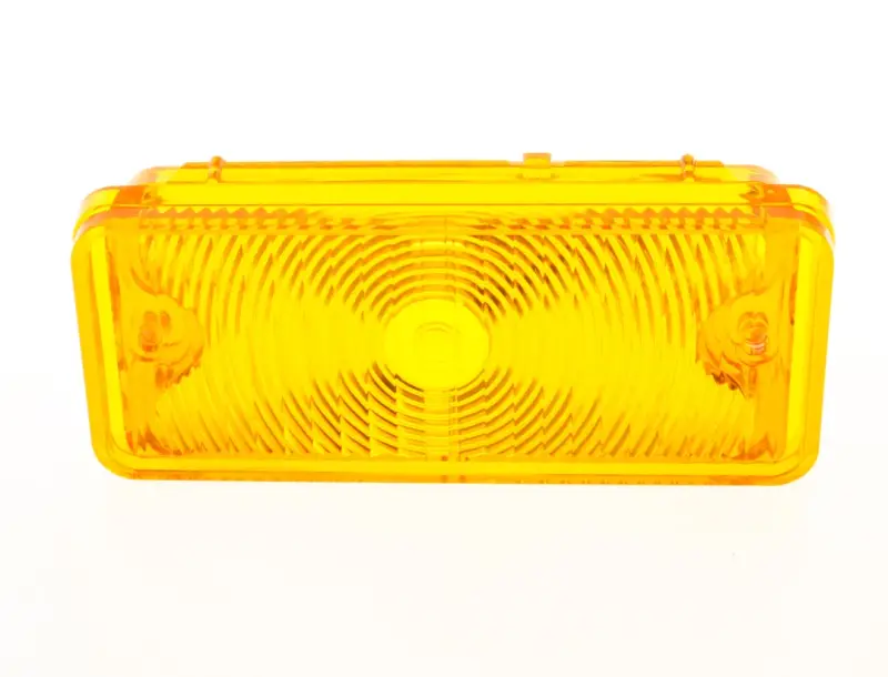 Park Lamp Lens - Amber - LH - 67-68 Chevy C/K Pickup Suburban