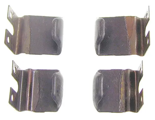 Roof Drip Rail Weatherstrip Blow Out Clips (4pc Set) - 67-69 Camaro Firebird (Coupe)