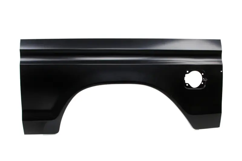 Bedside Repair Panel w/ Square Gas Hole - LH - 77-79 Ford F100 F150 F250 Styleside