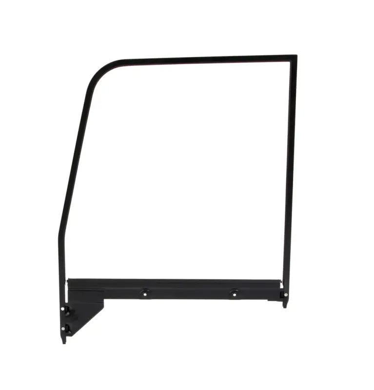 Door Glass Assembly w Paintable Trim - Clear - RH - 55-59 Chevy GMC Truck