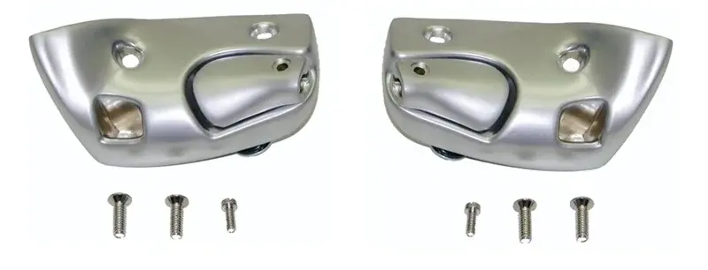 Sun Visor Support Brackets - Pair - 68-69 Camaro Firebird (Convertible)