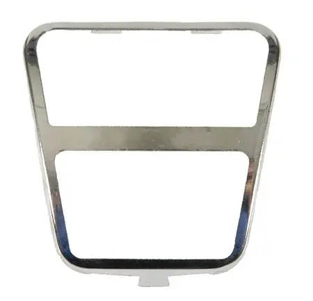 Clutch Pedal Trim - Stainless - 72-81 Camaro; 73-81 Firebird; 73-79 Nova