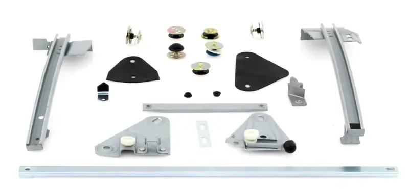 Door Window Mounting Kit with Tracks & Sash - LH - 68-69 Camaro Firebird