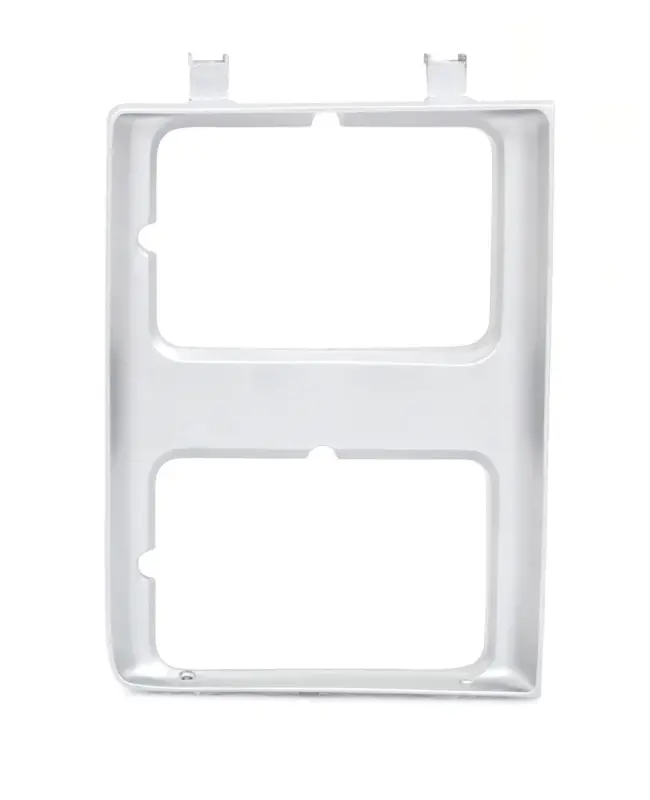 Headlamp Bezel - Gray - RH - Dual Headlights - 85-88 CK Chevy GMC Pickup Blazer Jimmy Suburban