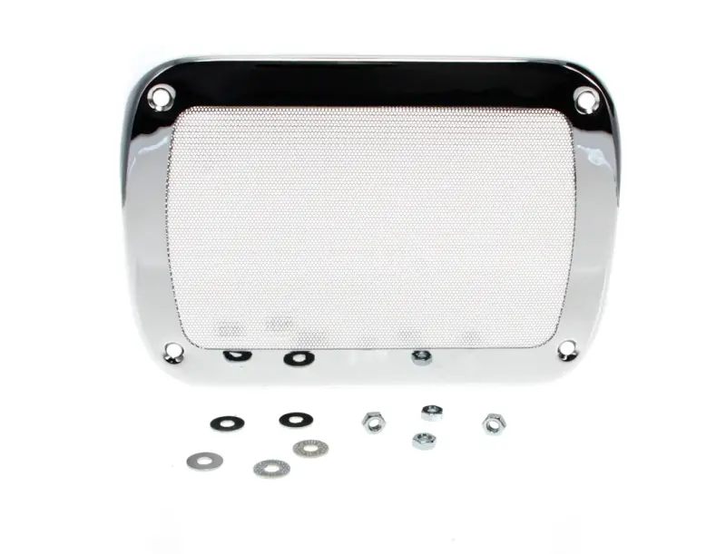 Speaker Grille - Chrome - 55-59 Chevy GMC Truck