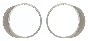 Headlamp Bezels w/o Chrome Trim - Pair - 69 Camaro (Standard)