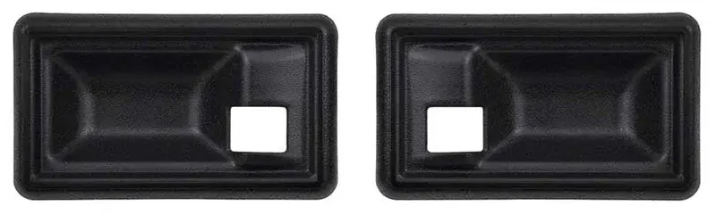 Interior Door Handle Escutcheons - LH/RH Pair - 70-74 Camaro Firebird w/ Standard Interior
