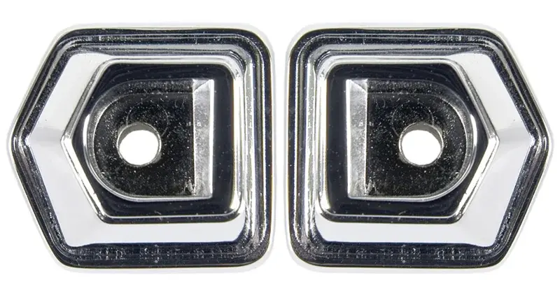 Dash Grab Handle Bezels - Deluxe Interior - LH/RH Pair - 69 Camaro