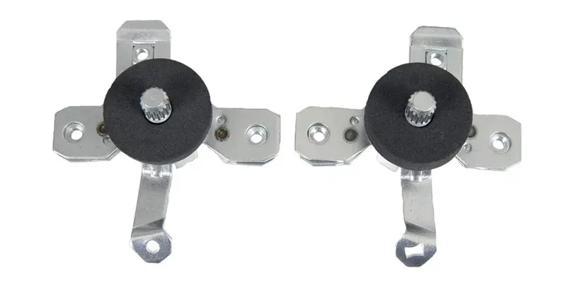 Door Opening Mechanisms w/ Gasket - Pair - 68-69 Camaro Firebird; 68-72 Chevelle El Camino