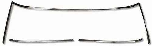 Windshield Molding Set - 67-69 Camaro Firebird (Convertible)