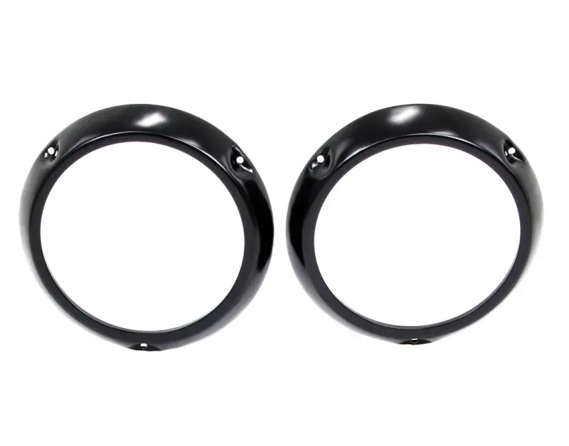 Headlight Bezels - Primer - LH/RH Pair - 66-70 Bronco