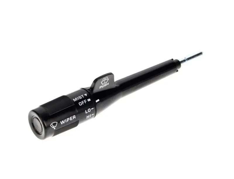 Turn Signal Lever - without Cruise - without Intermittent Wipers - Black - 82-89 GM Car and Truck