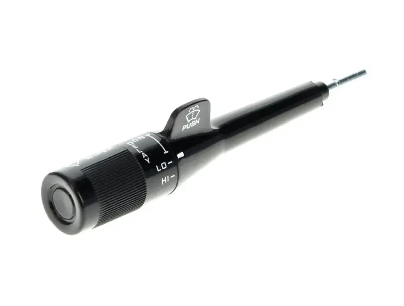 Turn Signal Lever - w/o Cruise w/ Intermittent Wipers - Black - 82-96 GM Car & Truck