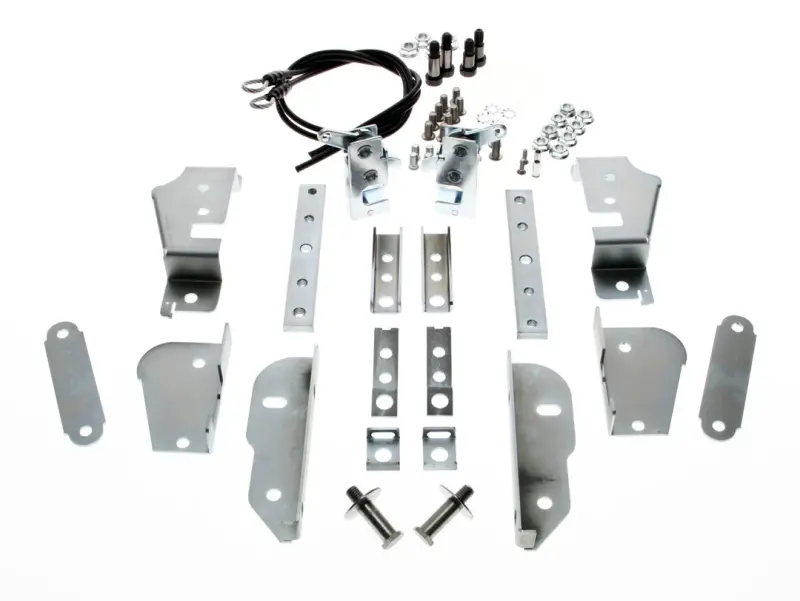 Hidden Tailgate Latch Kit (Paint to Match) - 47-87 Chevy GMC Stepside Pickup; 48-87 Ford Flareside Pickup