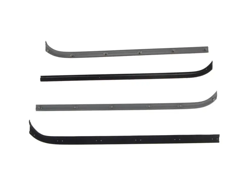 Front Door Beltline Window Felts - Inner & Outer - 73-79 F100 F150 F250 F350 78-79 Bronco