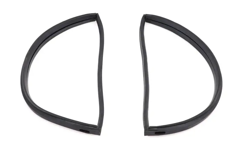 Rear Side Door Stationary Window Seals - Pair - 73-91 Chevy GMC C/K Crew Cab Pickup Truck Suburban