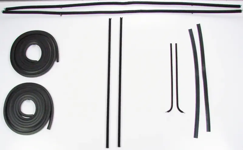 Front Door Seal Kit - 10pcs - 51-55 Chevy GMC Pickup Suburban