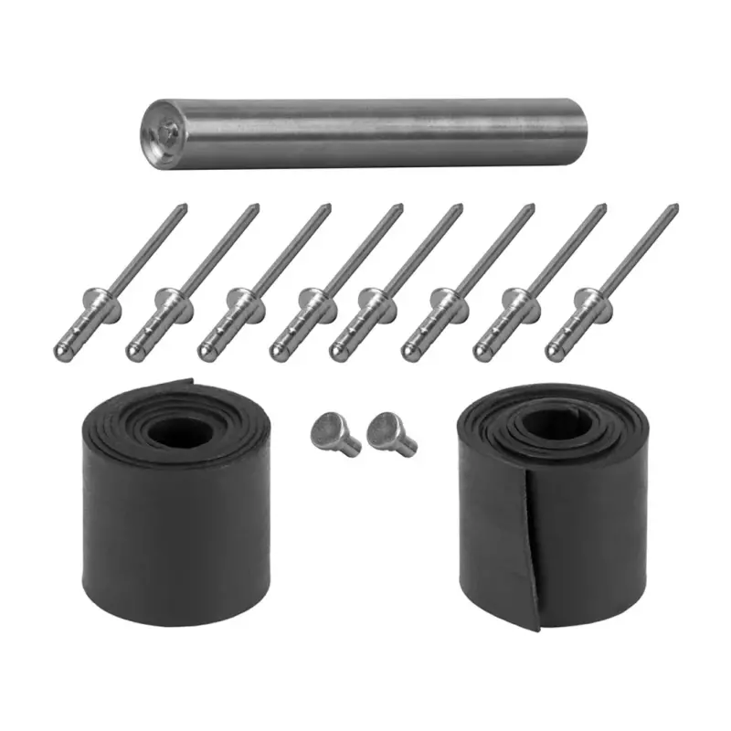 Vent Window Rebuild Kit - Glass Tape-Rivets-Punch - 13pcs - 73-80 Chevy GMC C/K Pickup Blazer Jimmy Suburban