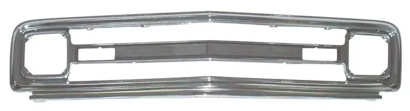 Grille Shell - Smooth - Anodized Aluminum - 69-70 Chevy C/K Pickup Blazer Suburban