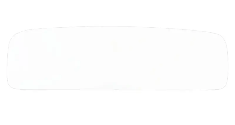 Back Glass - Clear - 61-66 Ford F100 F250 with Small Rear Window