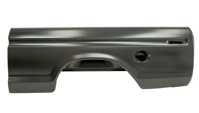 Bedside Assembly - Short Bed w/ Square Gas Hole - LH - 77-79 Ford F100 F150 F250 F350